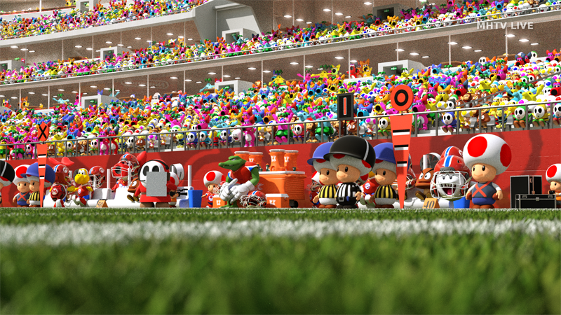 Illustration for article titled Nintendo Characters As Football Players